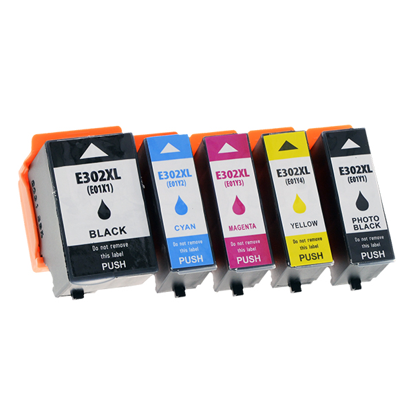 Inkghost dye ink cartridges for 302XL Epson